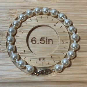 Vintage Elegant Faux Pearl Bracelet